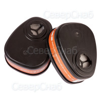 Фильтр противогазовый Jeta Safety 6550 А2 от органических газов и паров (уп.2шт)