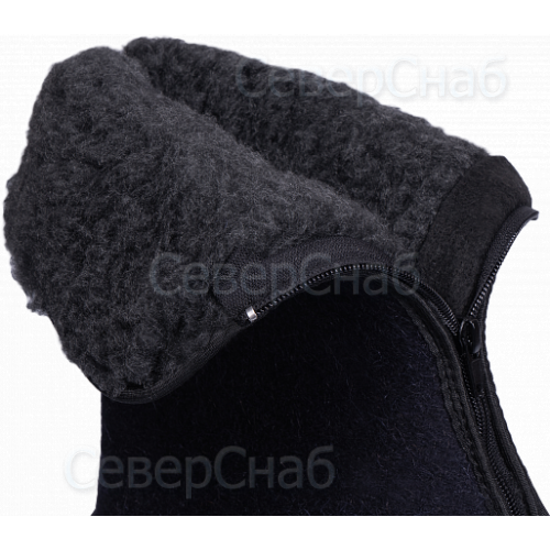 Сапоги СУКОННЫЕ женские, иск.мех, ПВХ 