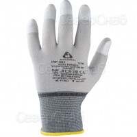 Перчатки Jeta Safety JAP-201 Volt Finger (полиэфир+карбон/полиуретан)