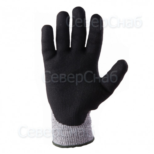 Перчатки Jeta Safety JCN-061 SamuraiNit (HPPE + нитрил), серые
